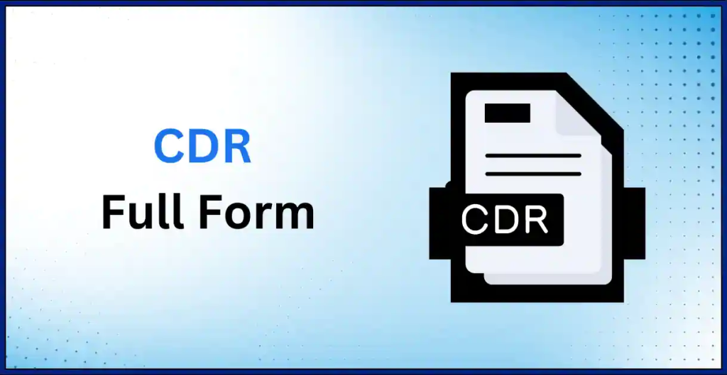CDR Full Form