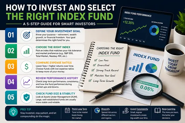 How to Invest and Select the Right Index Fund