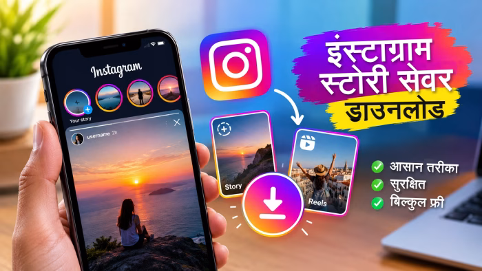 इंस्टाग्राम स्टोरी सेवर डाउनलोड करने का आसान तरीका